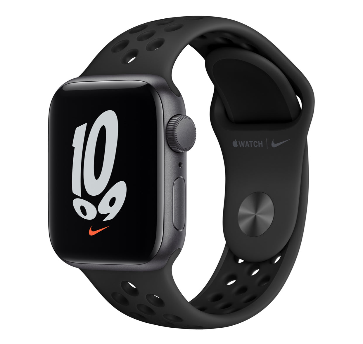 (New Open Box) Apple Watch Special Nike Series 6 GPS, 40mm or 44mm Space Gray Aluminum Case with Anthracite/Black Nike Sport Band (Model A2291) - Super Savings Technologies Co.,LTD (New Open Box) Apple Watch Special Nike Series 6 GPS, 40mm or 44mm Space Gray Aluminum Case with Anthracite/Black Nike Sport Band (Model A2291) - Super Savings Technologies Co.,LTD